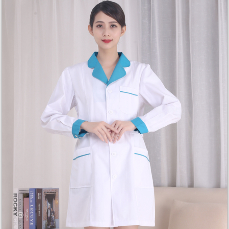 Medical Lab Coats - White Nurse Uniforms Short Sleeve Medical