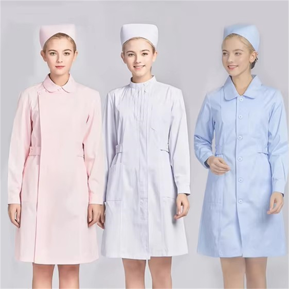 new pure cotton breathable whi - огляд і ціна Medical Lab Coats