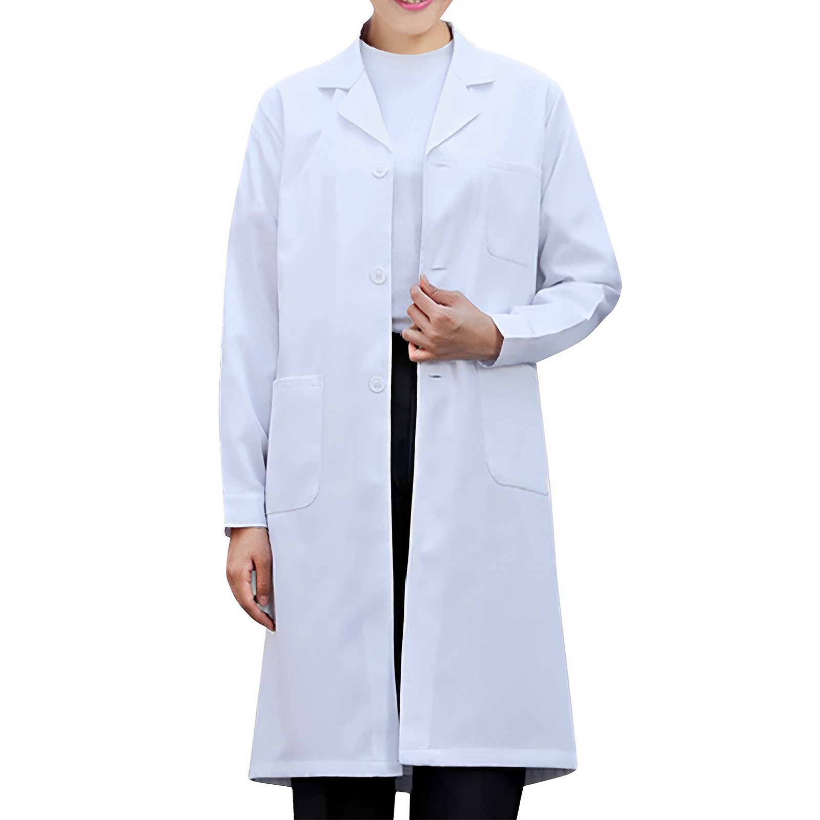 White Lab Coat For Women Men S - огляд і ціна Medical Lab Coats
