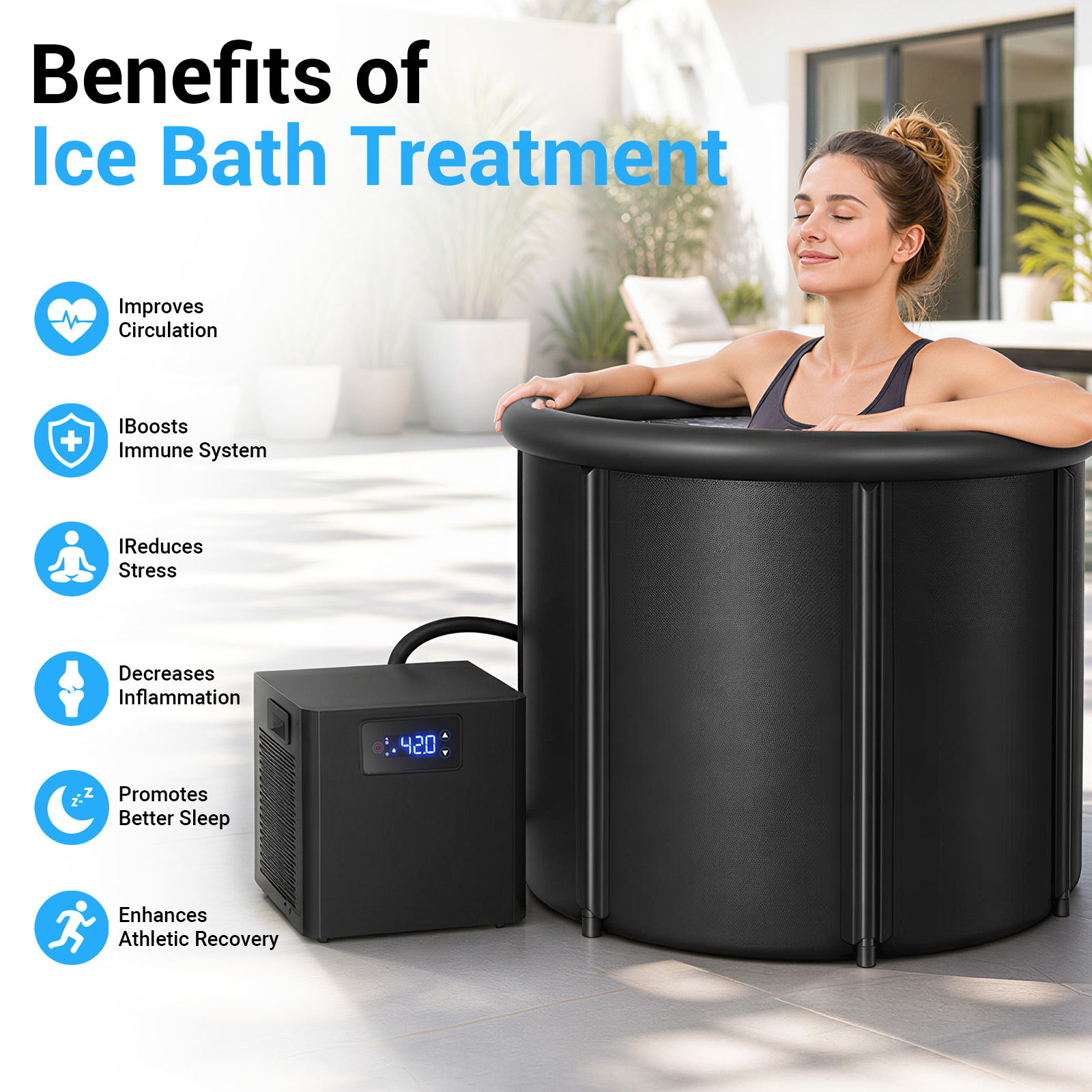 Oval Ice Bath Chiller & Cold P - огляд і ціна Medical Lab Upgrade