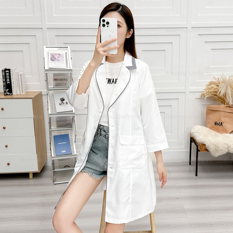 black beauty uniform with beau - огляд і ціна Medical Lab Coats