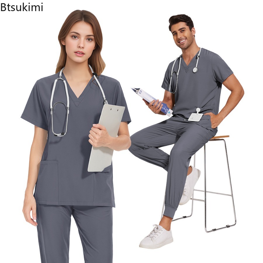 Scrub Sets Uniforms Nursing Me - огляд і ціна Medical Lab Coats