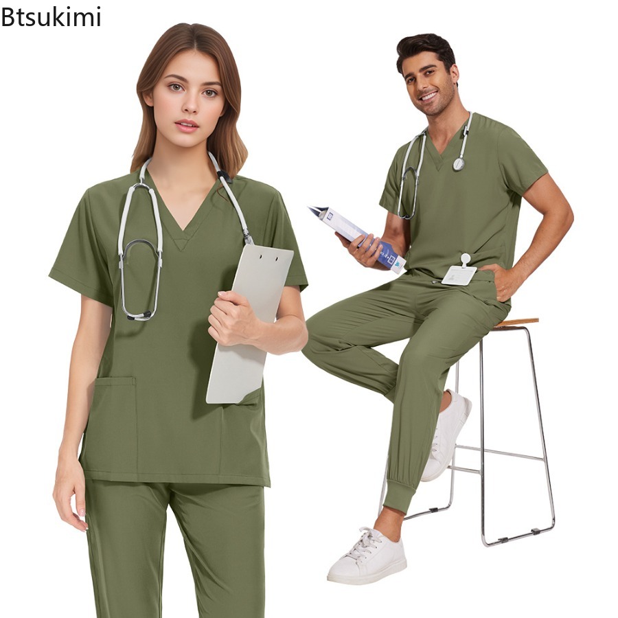 Scrub Sets Uniforms Nursing Me - огляд і ціна Medical Lab Coats
