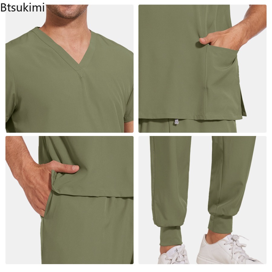Scrub Sets Uniforms Nursing Me - огляд і ціна Medical Lab Coats