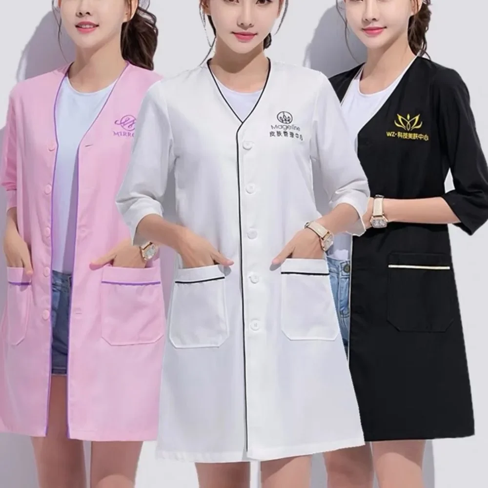 Custom Logo Beauty Uniform Bea - огляд і ціна Medical Lab Coats