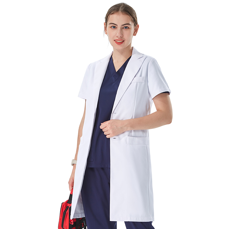 Thoughtful Lapel Collar White  - огляд і ціна Medical Lab Coats